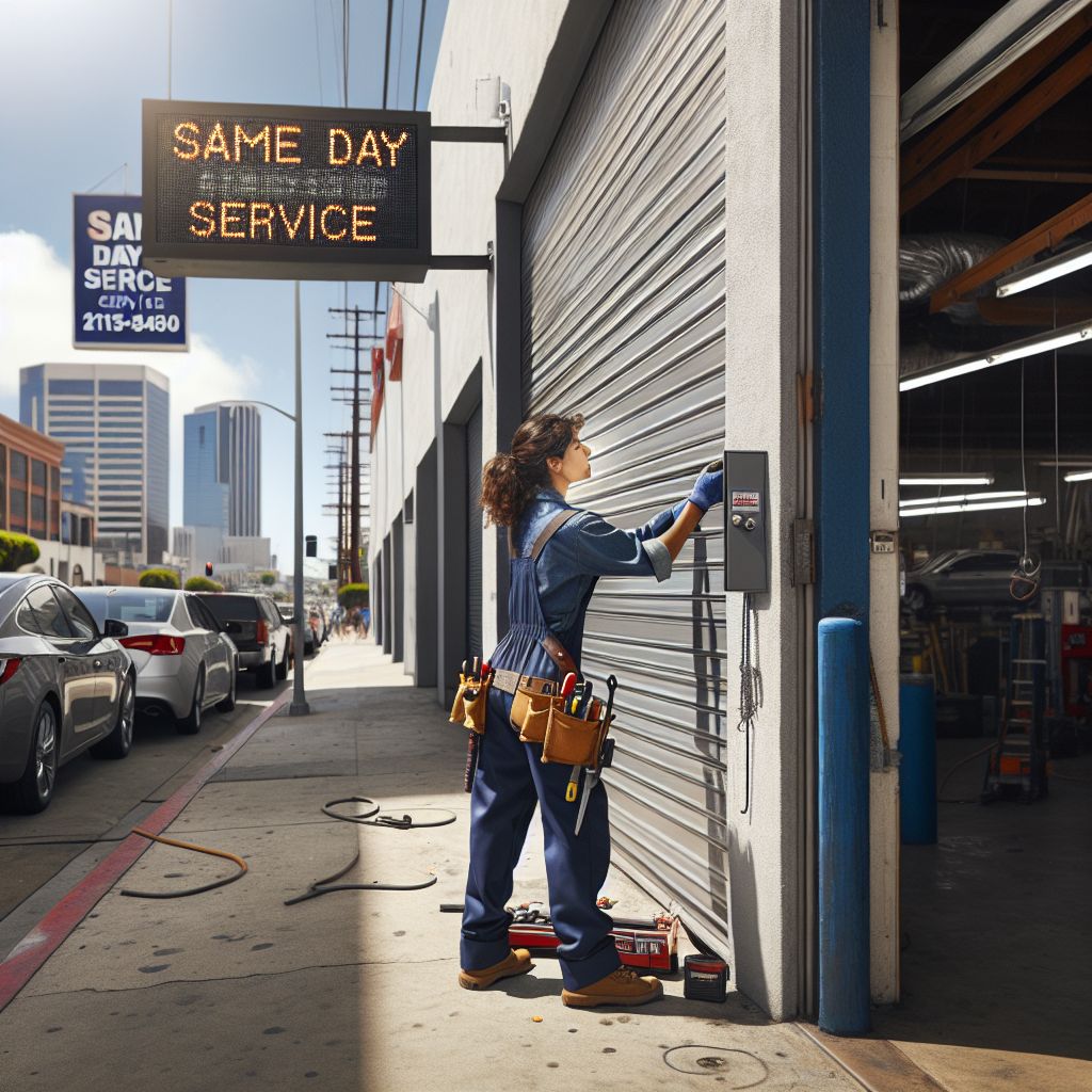 commercial garage door repair